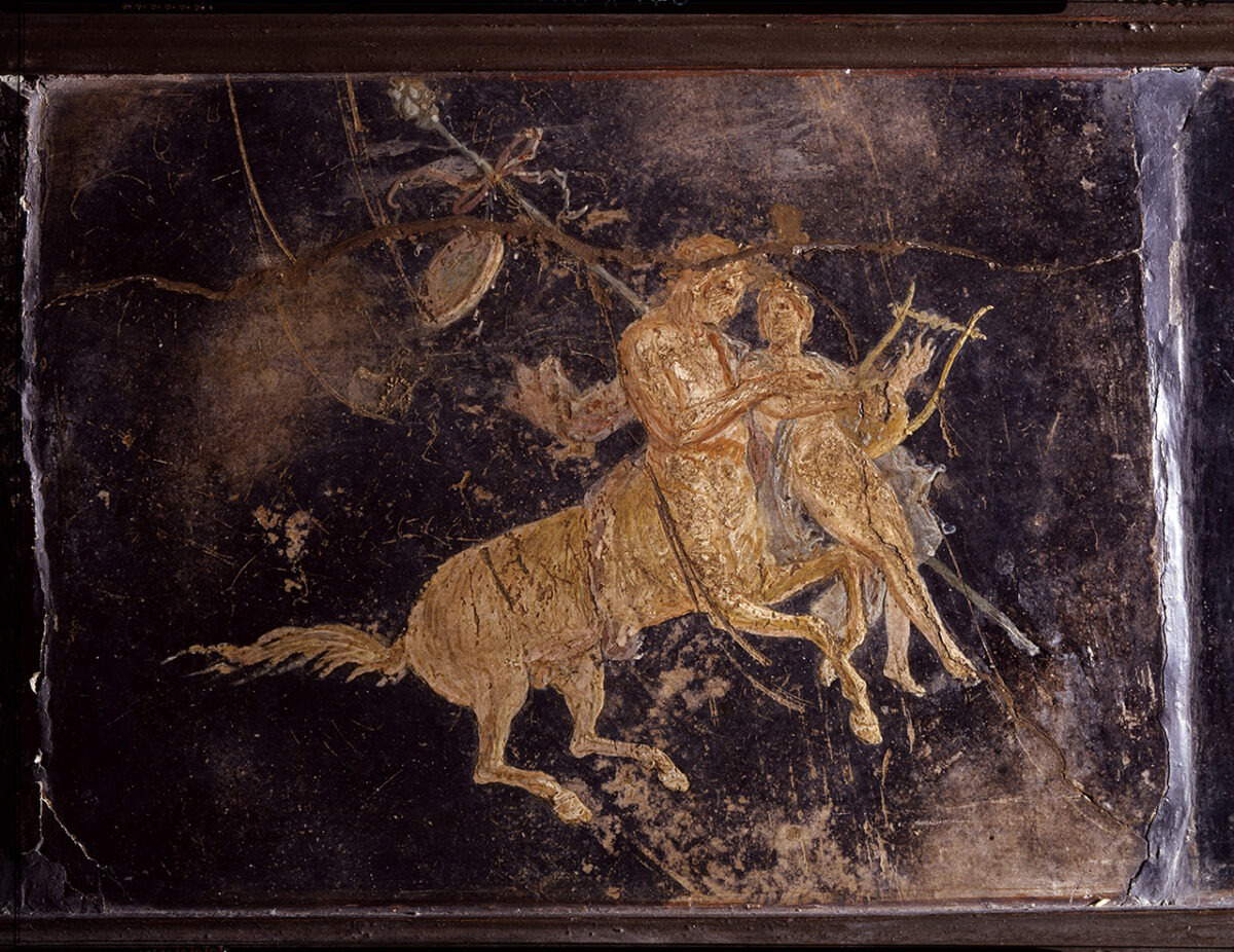Cicero's Villa, frescoes from Pompeii. Photo: Ministry of Culture - Pompeii Archaeological Park
