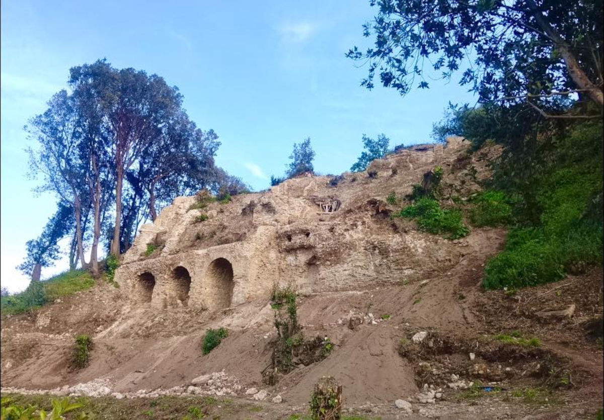 La villa romaine de Publius Cornelius Dolabella à Bacoli. Photo : Josi Gerardo Della Ragione