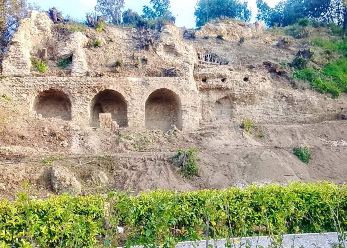 La villa romaine de Publius Cornelius Dolabella à Bacoli. Photo : Josi Gerardo Della Ragione