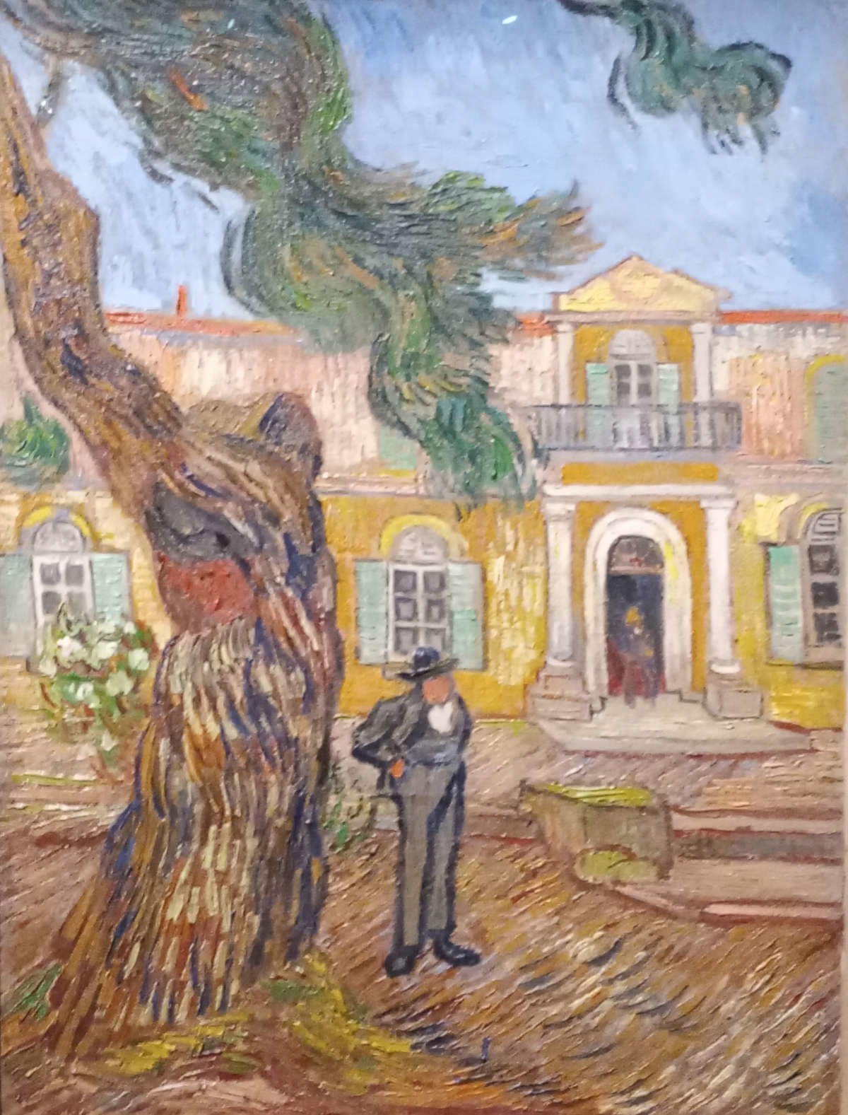 Vincent van Gogh, H&ocirc;pital Saint-Paul in Saint-R&eacute;my (1889; Öl auf Leinwand, 58 x 45 cm; Paris, Mus&eacute;e d'Orsay)