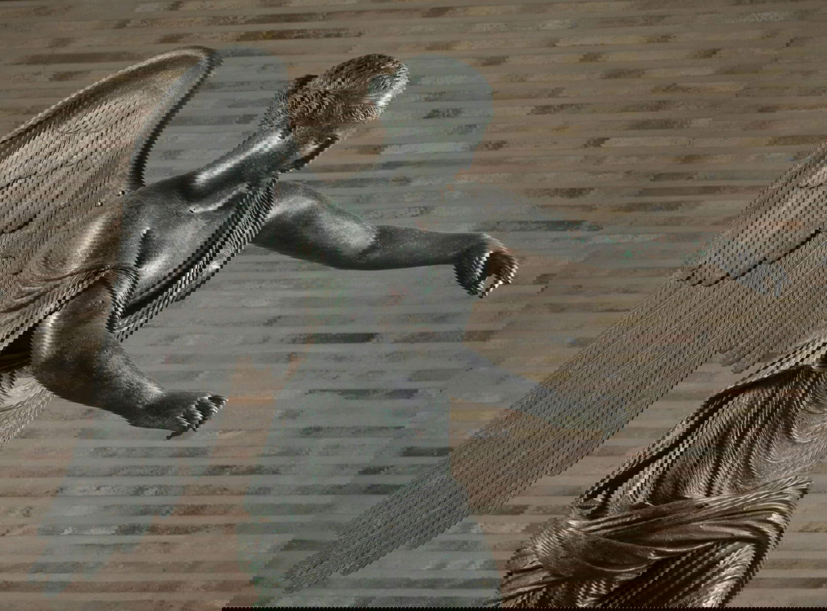 La Victoria Alada de Brescia. Foto &copy; Archivo fotográfico Museos de Brescia. Estudio fotográfico Rapuzzi