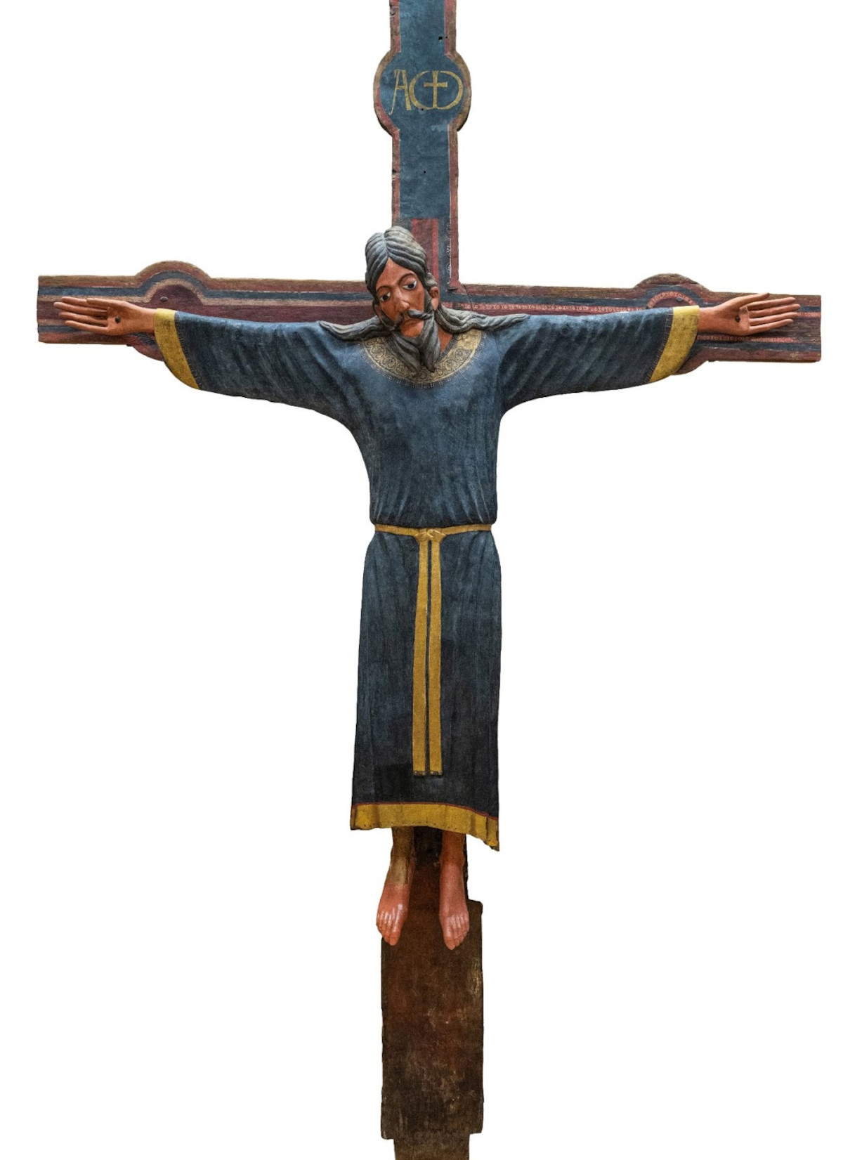 El Santo Rostro de Lucca tras su restauración. Por concesión del Ente Chiesa Cattedrale di Lucca