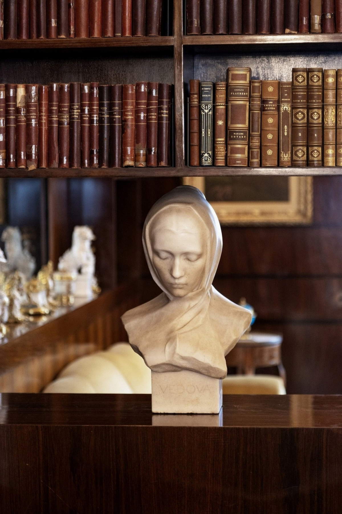 Adolfo Wildt, Atte (The Widow) (1892). Photo: Barbara Verduci &copy; FAI