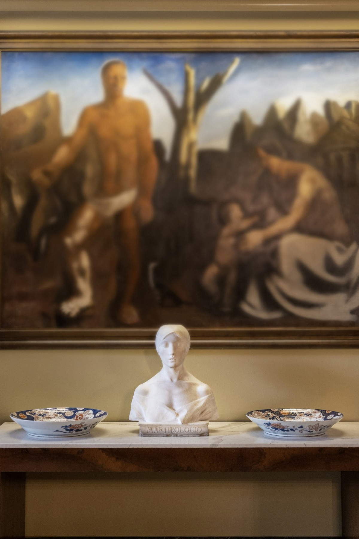 Adolfo Wildt, Martyrology (1895). Photo: Barbara Verduci &copy; FAI