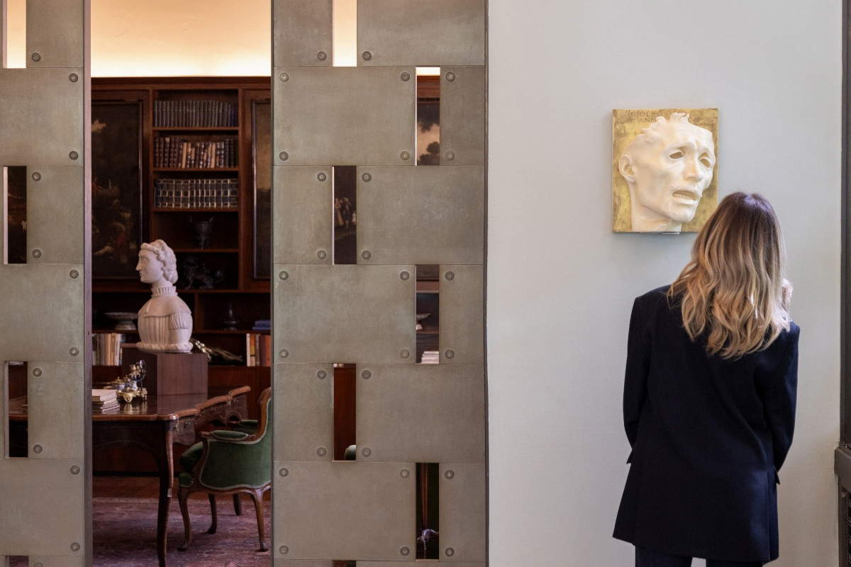 Adolfo Wildt, Mask of Pain (Self-Portrait) (1909). Photo: Barbara Verduci &copy; FAI