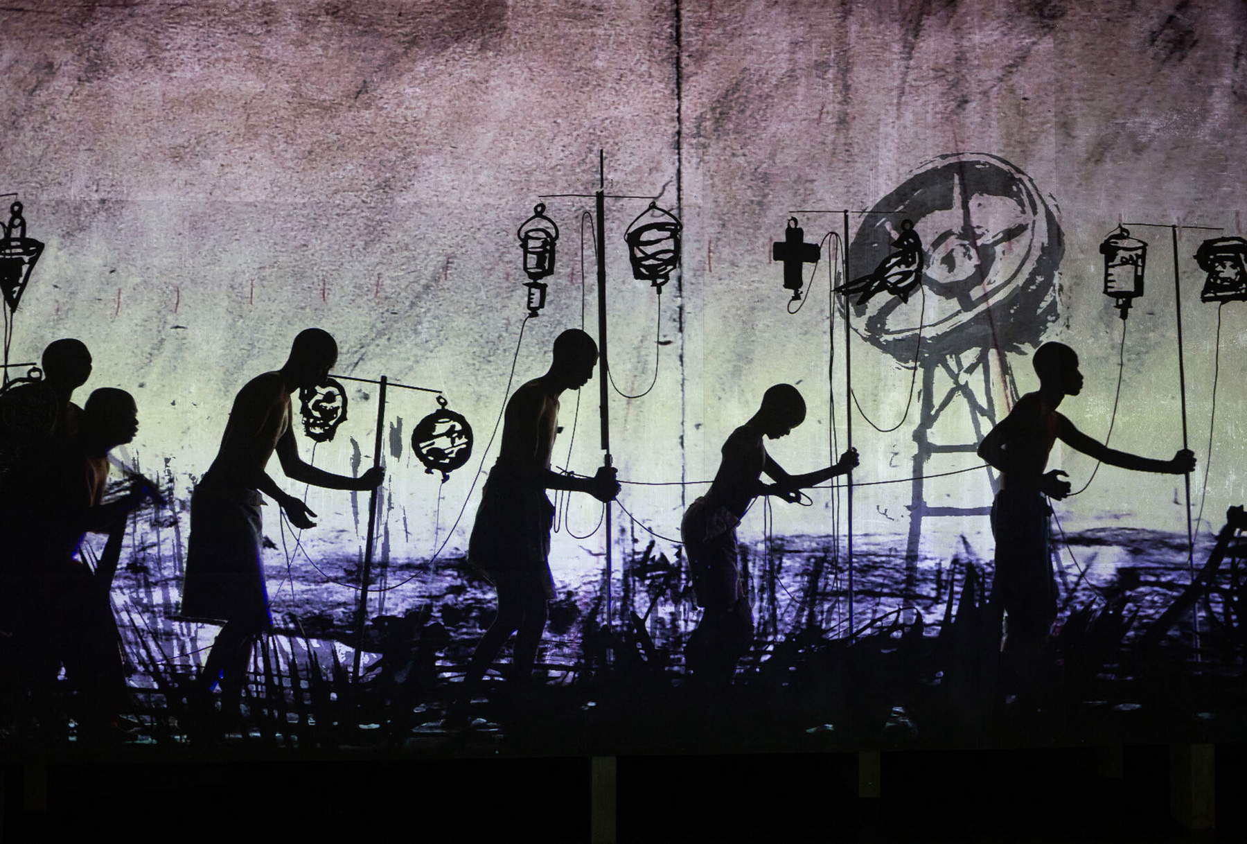 William Kentridge, Süßer der Tanz und die Erinnerung an Morandi (2026; Mailand, Palazzo Citterio - La Grande Brera)