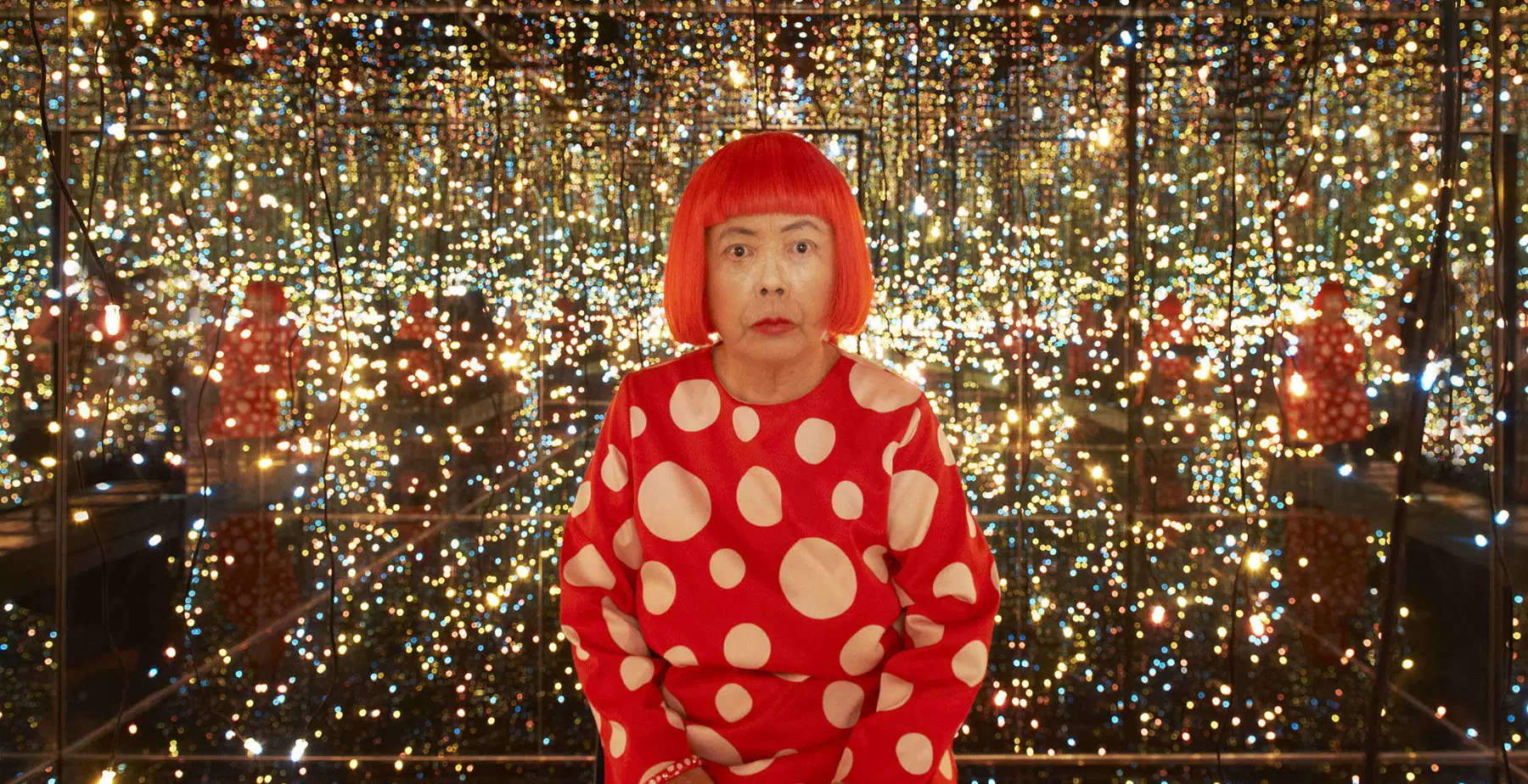 Adieu à Yayoi Kusama, la reine des miroirs et des pois nous quitte