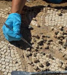 En Agrigento, la restauraci&oacute;n de los mosaicos del Bouleuterion se convierte en una obra abierta al p&uacute;blico