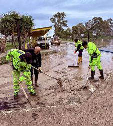 Mal tiempo en Calabria, da&ntilde;os en el Museo Nacional de la Sibaritide