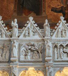 The Ark of St. Augustine in Pavia, a masterpiece of Italian Gothic sculpture