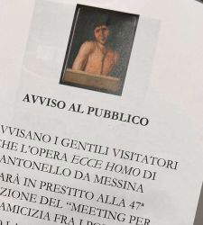 L&rsquo;Ecce Homo di Antonello da Messina acquistato dallo Stato &egrave; stato prestato al Meeting di CL