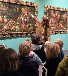 Die Aktivit&auml;ten f&uuml;r Familien und Kinder beginnen wieder im Chiostro del Bramante. Der neue Zyklus ist auf Blumen 