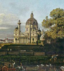Bellotto: una vista de la Karlskirche de Viena, redescubierta, sale a subasta en Dorotheum