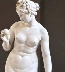 La &laquo;Venus Victoriosa&raquo; de Thorvaldsen vuelve a exponerse tras pasar a&ntilde;os en los almacenes y se exhibe en un hotel