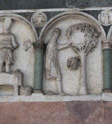 A calendar of stone: the cycle of months in Lucca Cathedral