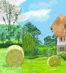 For the first time, David Hockney on show at London's Serpentine Gallery: new works and a monumental frieze 