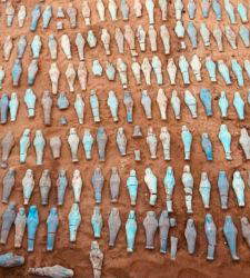 &Auml;gypten: 560 Ushabti-Figuren und Grabamulette in der &auml;gyptischen Nekropole von Tell Quesna gefunden