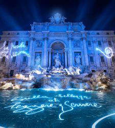 Roma, per una notte sulla Fontana di Trevi verranno proiettate parole di Erri De Luca