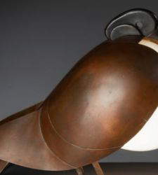 Florenz, Lalannes Taubenlampe wird bei Pandolfini versteigert