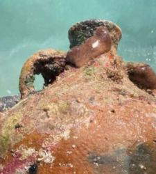 Griechenland, Entdeckungen zwischen Kasos und Karpathos: f&uuml;nf Wracks und byzantinische Anker gefunden