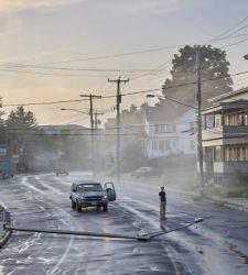 Gregory Crewdson in Reggio Emilia with his photographic trilogy, created over the course of ten years