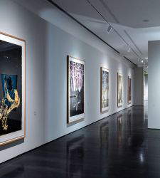 Baselitz in Florenz, umgedrehte Malerei aus der Sicht von zwei K&uuml;nstlern