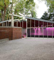 Un espace m&eacute;ditatif en cours de cr&eacute;ation au Pavillon canadien : une vari&eacute;t&eacute; particuli&egrave;re de n&eacute;nuphar comme protagoniste