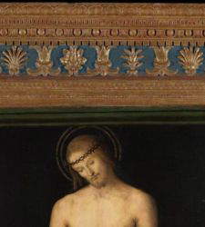 Perugino in New York: the cymatium of the Decemvirs Altarpiece on display at the Morgan Library