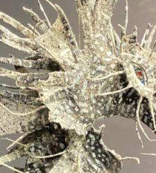 Bologna, Pietro Antolini verwandelt ein Labor in eine Unterwasser-Wunderkammer