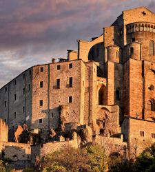At the Sacra di San Michele, a new elevator makes the heart of the monument accessible