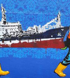 Massa : la fresque de Mr. Savethewall est entrepos&eacute;e depuis des mois ; l'avenir de l'&oelig;uvre est incertain