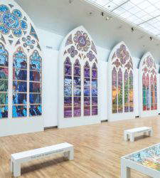 Paris, voici &agrave; quoi ressembleront les nouveaux vitraux contemporains de Notre-Dame. Mais il y a controverse