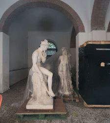 Die Gipsabguss-Sammlung, die es nicht gibt und nicht geben wird: die Gipsabg&uuml;sse der Akademie von Carrara, die noch kein Museum haben