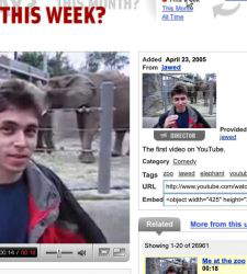 London, Victoria &amp; Albert Museum erwirbt und stellt das erste YouTube-Video der Geschichte aus