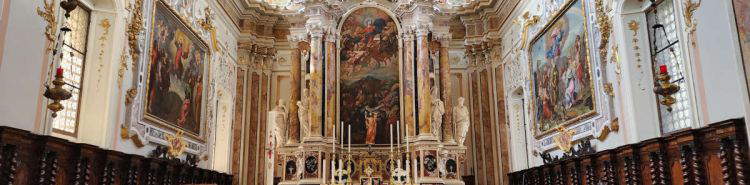 Villa Lagarina's baroque theater on the routes between Salzburg and Trentino