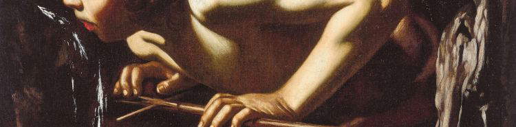Caravaggio in der Feluke. Ein oft &uuml;bersehenes, aber &auml;u&szlig;erst hochwertiges Werk mit dem Titel &bdquo;San Giovannino&ldquo;