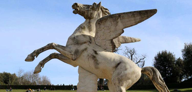 Die St&auml;tten des Pegasus. Spuren des Mythos in der Toskana