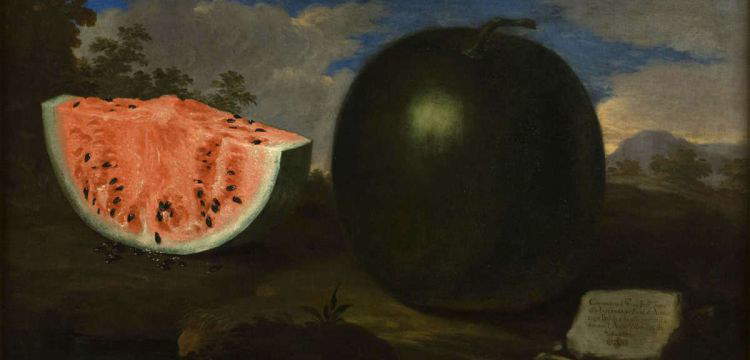 La sand&iacute;a en la pintura del siglo XVII: historia de una fruta en los bodegones toscanos