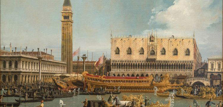 Il Bucintoro di Canaletto nel giorno dell&rsquo;Ascensione: la liturgia della Repubblica di Venezia