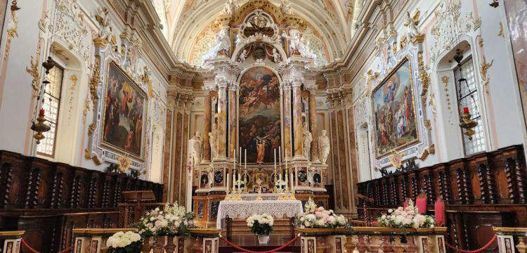 Villa Lagarina's baroque theater on the routes between Salzburg and Trentino