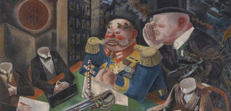 Die Sonnenfinsternis von George Grosz: Wenn sich die Sonne verdunkelt und die Macht den Verstand verliert