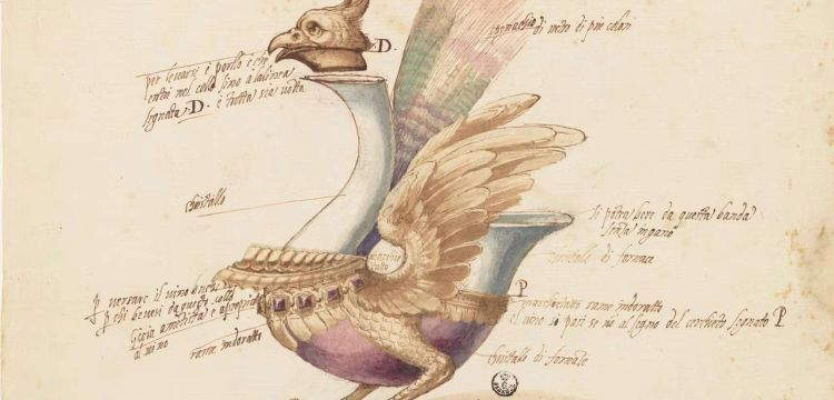 Die absurden, skurrilen Gl&auml;ser von Jacopo Ligozzi: Fantasie am Tisch der Medici