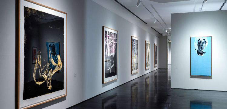 Baselitz &agrave; Florence, peinture &agrave; l'envers vue par deux artistes