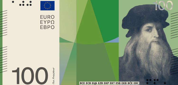 Why do they want to put an obscure Leonardo da Vinci on the new euro banknotes?