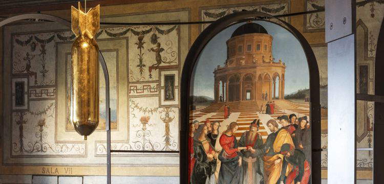 Paolo Canevari, wounded history between the sacred and war. What the exhibition in Citt&agrave; di Castello looks like