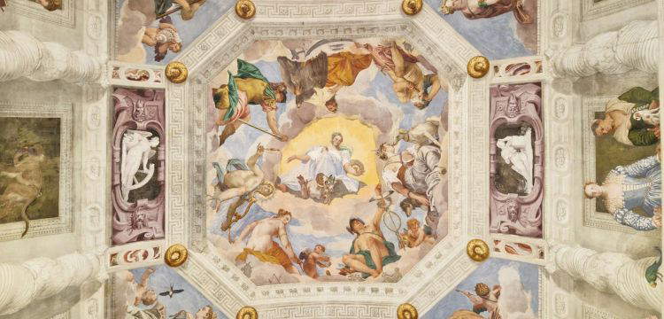 Si les dieux de l'Olympe habitaient un plafond peint par V&eacute;ron&egrave;se