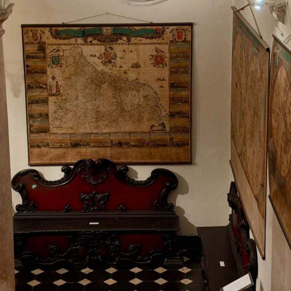 Gênes : six grandes cartes géographiques du XVIIe siècle du Palazzo Spinola ont été restaurées