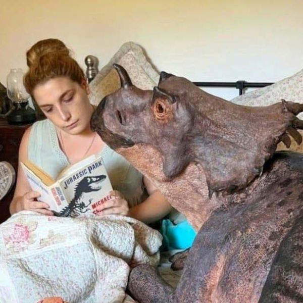 Crea dinosaurios tan realistas que parecen vivos y sueña con un museo: el mundo de Mariaelena Mariotti